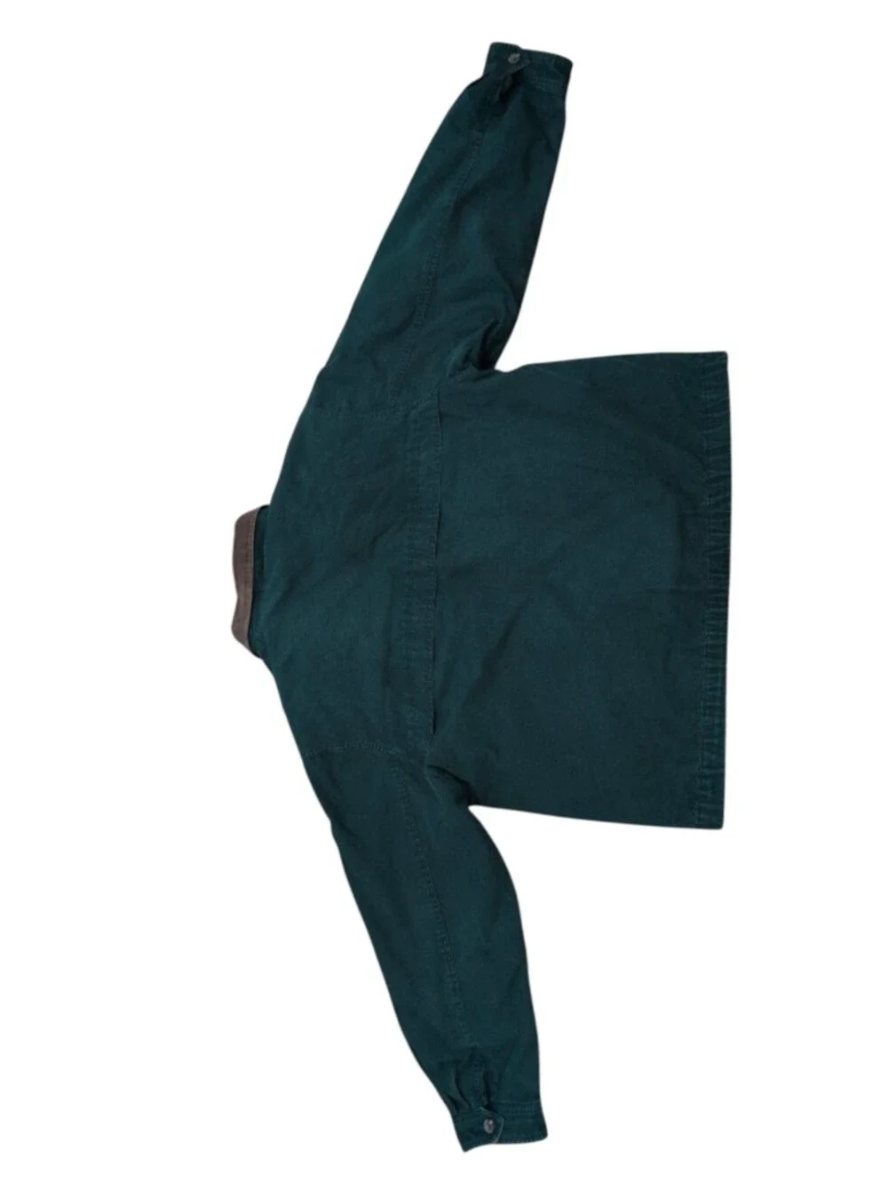 Eddie Bauer Vintage Goose Down Coat Green Large